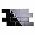 thumbnail image 3 of Giorbello Glass Subway Backsplash Tile, 3 x 6, Black, 3 of 4