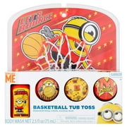 Despicable Me Minion Body Wash and Basketball Tub Toss Set, 5pcs