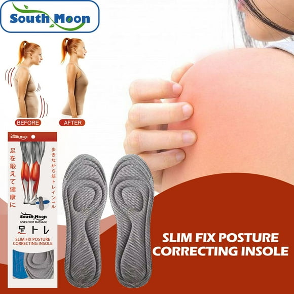 Fiudx Plantilla Correctora de Postura, Plantilla de Algodón con Tecnología Japonesa, Corrige La Inclinación Pélvica Anterior, Alinea El Cuerpo y Reduce El Abdomen, Se Adapta a Cualquier Calzado, Mejo