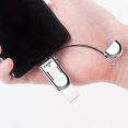 thumbnail image 2 of Eaget FU68 Fingerprint USB Flash Drive USB C Pendrive para PC Phone (128GB), 2 of 6