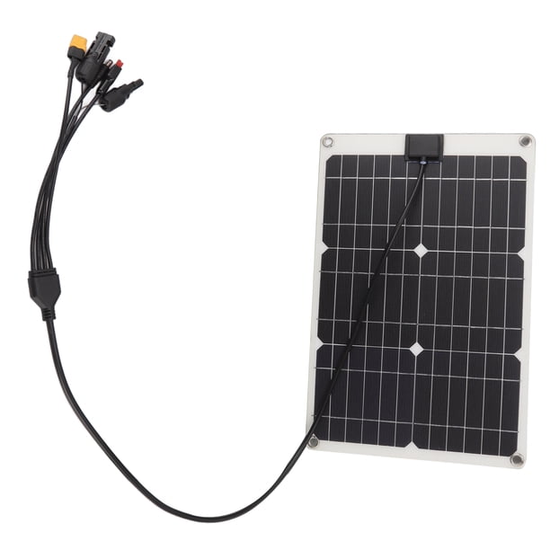 Panel de batería solar,Panel de batería solar Cargador solar de 50 W Panel solar diseñado por expertos