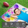 thumbnail image 3 of Football Blanket for Boys Men, Football Gifts for Boys Men, Soft Football Gift Blanket for Room Decor Bedding 50"x60" in, 3 of 6