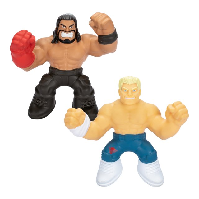 Paquete de 2 unidades de Toy Heroes of Goo para WWE Stretchy Superstars