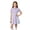 Purple, variant on Girls Casual Dresses Short Sleeve Lapel Collar Quick Dry Upf50+ Sun Protective Breathable Dress for 3-14 Years