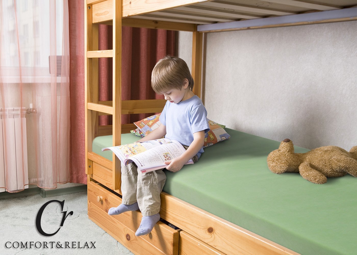 Cr Sleep 5 Inch Memory Foam Full Mattress For Bunk Bed Trundle Cr Sleep 5 Inch Memory Foam Full Mattress For Bunk Bed Trundle Day Light Green Com