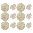 thumbnail image 1 of Juego de manteles individuales, manteles individuales y posavasos para mesa de comedor, juego de manteles individuales, posavasos, integración perfecta Jadeshay A, 1 of 8
