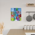 thumbnail image 7 of Saiise Geometry Dash Frameless Wall Art for Home Decor,Modern Abstract Canvas Prints,High-Quality Artwork for Living Room, Bedroom, Office, and More,Ready to Hang, Vibrant Colors-, 7 of 7