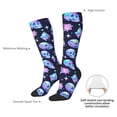 thumbnail image 6 of Fotbe star Skull flower crystal print Women's Men's Novelty Crew Socks Cotton Socks Knee High Socks for Walking,Running,Nurses,Pregnancy, 6 of 8