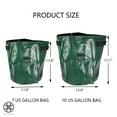 thumbnail image 2 of Luxtrada DIY Potato Grow Planter PE Cloth Planting Container Bag Thicken Garden Pot Plant Grow Bags Garden Pots Planting Nursery Bags (10 US Gallon - 1PCS), 2 of 9