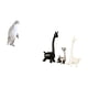 thumbnail image 5 of Escultura de pingüino,Escultura de pingüino para decoración nórdica del hogar,Estatua de alce y ciervo,Estatua de jirafa de cerámica,adorno moderno para decoración del hogar,Figuras de, 5 of 8