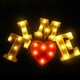 thumbnail image 4 of Luces LED con letras de marquesina FloreceBien, letrero con 26 letras del alfabeto iluminadas, perfecto para luz de noche, boda, fiesta de cumpleaños, decoración de bar en casa, lámpara de Navidad, 4 of 5