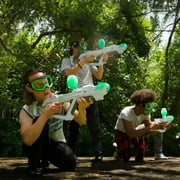 Gel Blaster Glow in the Dark Elite Face Mask for Ages 14+. Full Face Mask with Detachable Goggles, Fits All Types of Faces
