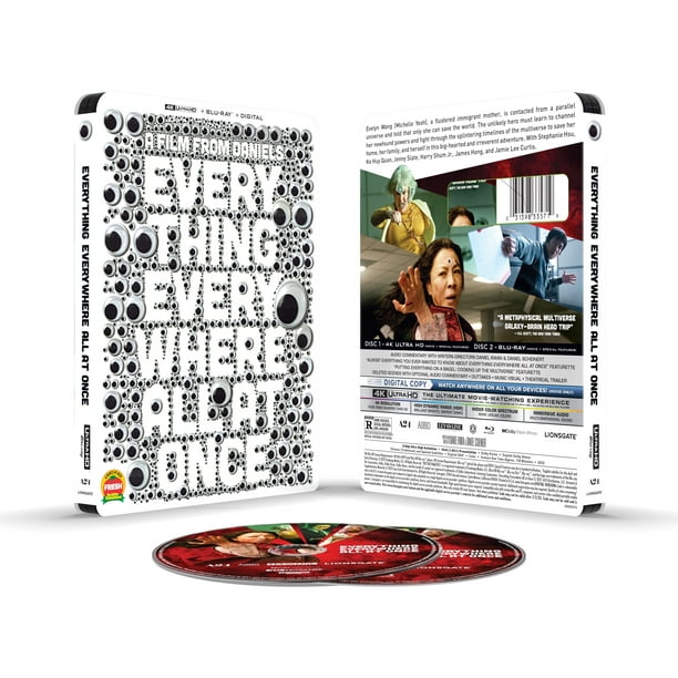 Everything Everywhere All At Once (Walmart Exclusive Art) (4K Ultra HD + BluRay + Digital Copy