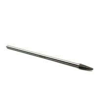 TEMO SL-3L6 Double Cut Carbide Rotary Burr File, 3/8 Inch (9.5 mm) Head 14 Degree Cone, 1/4 Inch (6.35 mm) Diameter 6 Inch (152 mm) Long Shank