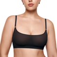 thumbnail image 1 of Bralette INLYRIC Cosnufy Sheer Mesh sin forro negro S, 1 of 6