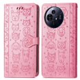thumbnail image 1 of Funda Cartera FOXDOCK para TCL 50 Pro NxtPaper , Flip PU con Relieve de Gatos y Perros, Tarjetero y Soporte, 1 of 6