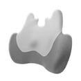 thumbnail image 2 of lionlar Lumbar Support Pillow Breathable Back Support for Gaming Chair Travel Office light gray, 2 of 9