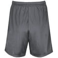 thumbnail image 2 of Augusta Sportswear XXS Boys Modified Mesh Shorts Graphite 1851, 2 of 5