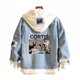 thumbnail image 1 of Chaqueta vaquera con capucha Cortis Hybe 5-Man K-Pop Boy Band, 1 of 1