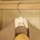 thumbnail image 5 of Ganchos de conexión para colgador de armario | Ganchos de plástico apilables que ahorran espacio para guardar ropa, verde blanco, paquete de 10, duraderos, fáciles de instalar, organizar armario,, 5 of 6
