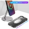 thumbnail image 6 of Foldable Cell Phone Stand for Desk, Adjustable Cellphone Ring Holder Finger Kickstand for Office Desktop & Magnetic Car Mount, Rotatable Multi-Angle Hand Grip for iPhone 14 and Smartphones Back Case, 6 of 7