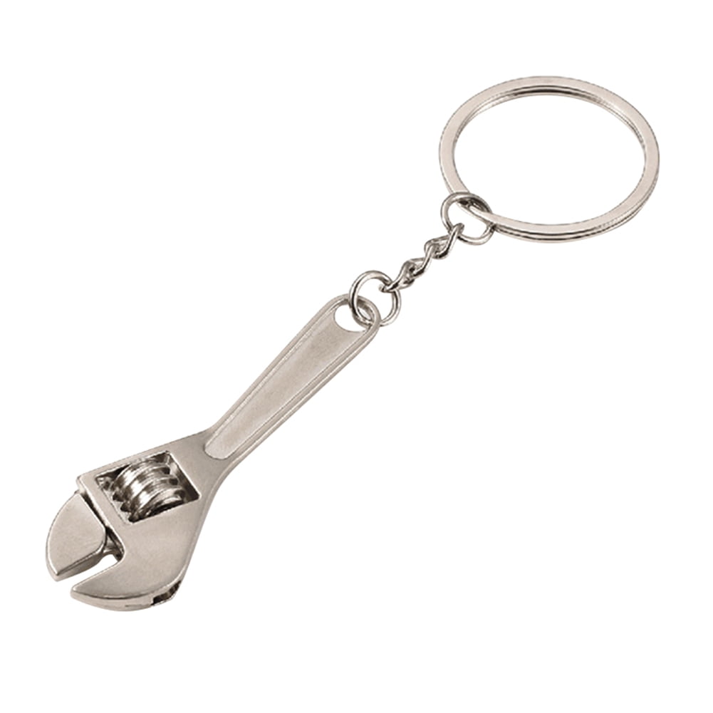 Key Ring Personality Wrench Car Accessory Alloy Metal Keyfob Key Chain Best Gift 