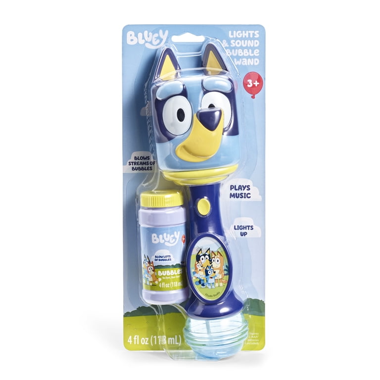 Little Kids Inc. Bluey Light & Sound Bubble Wand photo 4