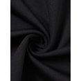 thumbnail image 6 of hirigin Women's Spring Summer Outfit Sets Long Sleeve Hanging Neck Crop Tops + Solid Color Mini Skirt, 6 of 7