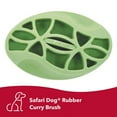 thumbnail image 2 of Safari Dog Rubber Curry Brush, 2 of 6