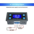 thumbnail image 5 of DC12V LED Digital Delay Relay Module Programmable Timer Relay Controller, 5 of 7