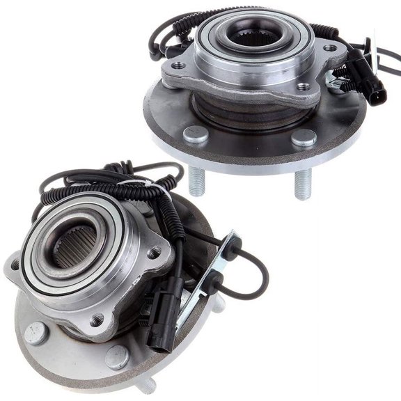 CCIYU 513273 Wheel Hub and Bearing Assembly Replacement For fit 2008-2014 Town & Country,2008-2014 For Dodge Grand Caravan,2009-2014 For VW For Routan Front Wheel Hubs with ABS 5 Lugs (2)