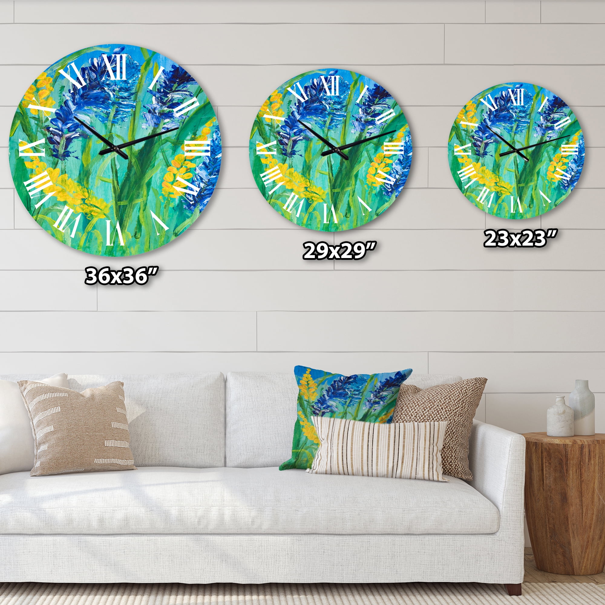 Designart 1 in Traditional Wall Clock