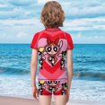 thumbnail image 3 of The Powerpuff Girls Boys 2-Piece Swimsuit Set Bathing Suit Short Sleeve Swimwear Sets with Swim Trunk 6-7Y(110cm), 3 of 7