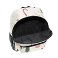 thumbnail image 6 of FORMRS School Backpack with Front Zippered Pocket 12" Student Travel Daypack, Beige Christmas Cups, 6 of 6