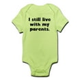thumbnail image 1 of CafePress - I Still Live With My Parents Body Suit - Baby Light Bodysuit, 1 of 1