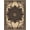 Black Purple Beige, Pattern 1, variant on ODIKA Boho Gothic Vintage Southwestern Border Distressed Astrology Round Flowing Pet Friendly & Kids Safe Play for Playroom, Bedroom, Reading Nook