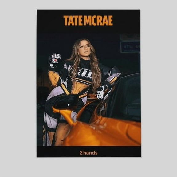 Music Poster Tate Mcrae 2 Hands Posters & Prints Size 24''x36''-Gategoo