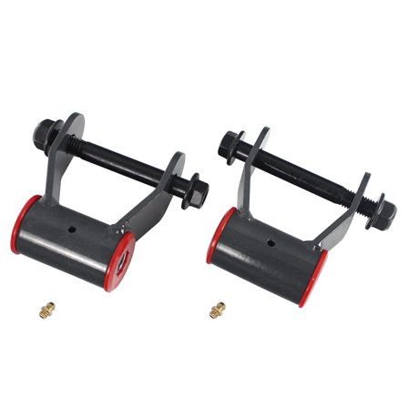 BST BSSP 2PCS Suspension Lift Kit 1.5" Rear Leaf Spring Shackle 713120 Compatible with 2004-2014 Ford F150 2WD 4WD