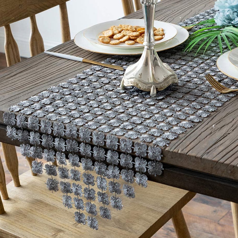 Details about   Table Runner Vintage Table Cloth Cover Dining Party Kitchen Tablecloth Home Deco 