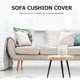 thumbnail image 5 of 1pc Cómodo Throw Pillow Cover Home Bed Sofá Funda de almohada de felpa Funda de almohada, 5 of 6