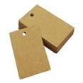 thumbnail image 4 of 500 PCS Rectangle Shape Blank Gift Tags Wedding Favor Kraft Paper Hang Tag with Free Natural Jute Twine, 4 of 4