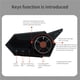 thumbnail image 5 of Auriculares Bluetooth Para Casco De 1000 Mah, Auriculares Impermeables Para Motocicleta, Auriculares Intercomunicadores Para Conducción, Llamadas, Navegación Scienceny VI009186-02, 5 of 6