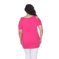 thumbnail image 4 of White Mark Women's Plus Size Bexley Tunic Top, 4 of 4