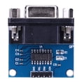 thumbnail image 1 of jixopn MAX3232 RS232 a TTL Conector DB9 Hembra 3.3V-5.5V MAX232 Placa de Intermitencia TX RX VCC GND Hembra Módulo Serie a TTL Placa de Circuito Impreso RS232 a TTL, 1 of 8