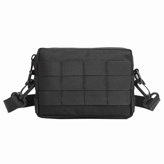 AZXY Tactical Crossbody Bag, Adjustable Shoulder Bag For Outdoor Activities And Daily Carry, Black