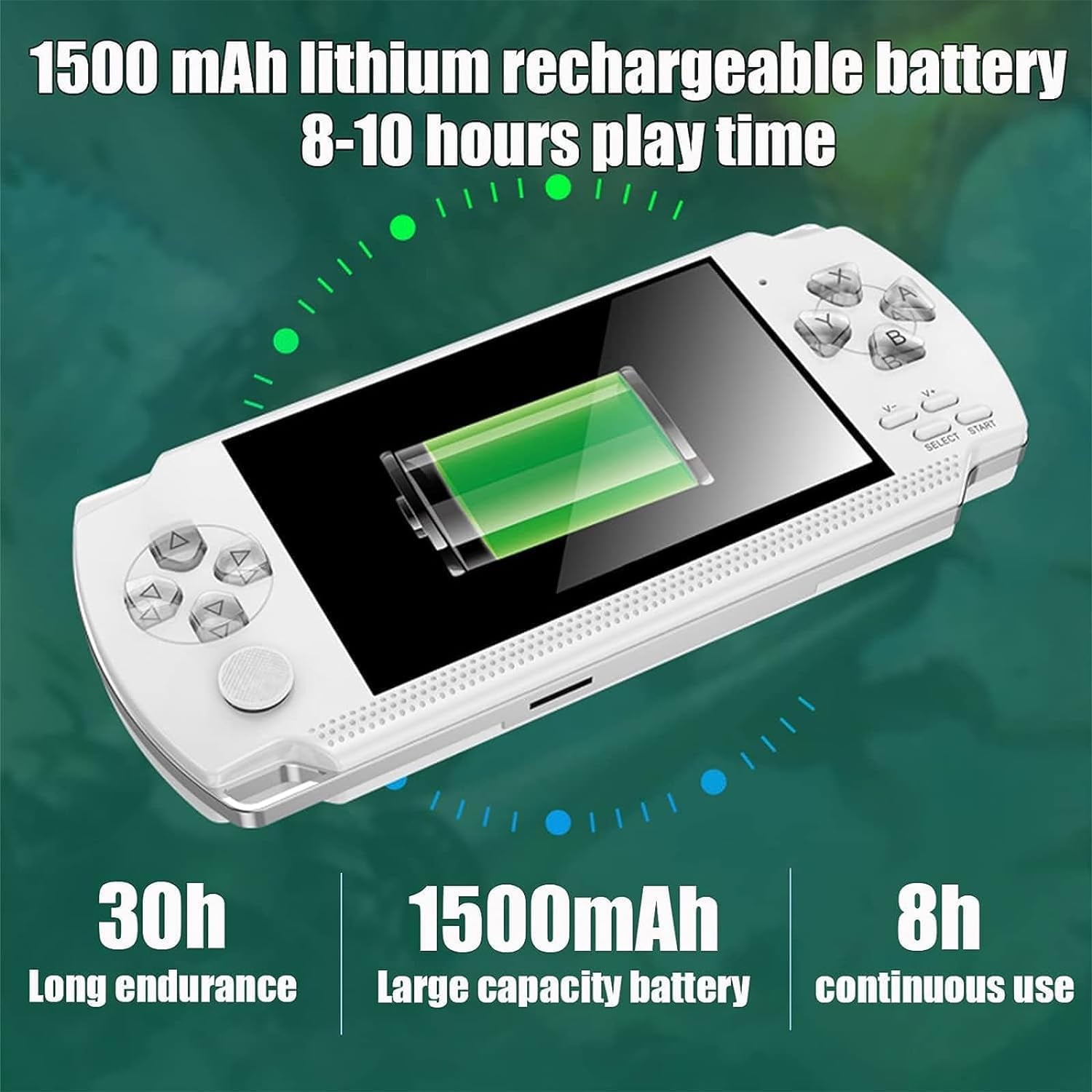 PSP High Definition Handheld Game Machine X6,8GB, 4.3 Inch Screen, With Camera Built-In Over 1200 Free Games