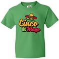 thumbnail image 3 of Inktastic Cinco De Mayo with Sombrero Youth T-Shirt, 3 of 5