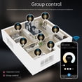 thumbnail image 3 of Bombilla LED Inteligente Tuya con y Wifi, 7 W, E27, Regulable, 806 , CCT, Luz Decorativa para Interiores., 3 of 5