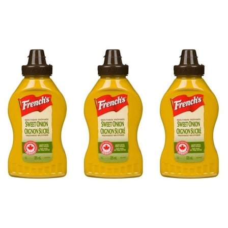 French's Mustard Sweet Onion 325 ml (3 Pack)