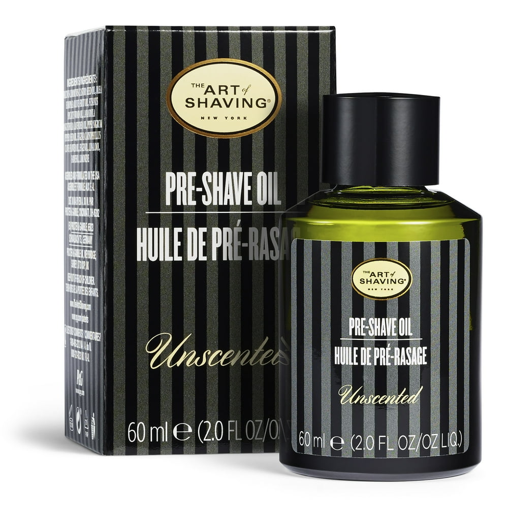 The Art of Shaving Men's Unscented PreShave Oil, 2 fl oz